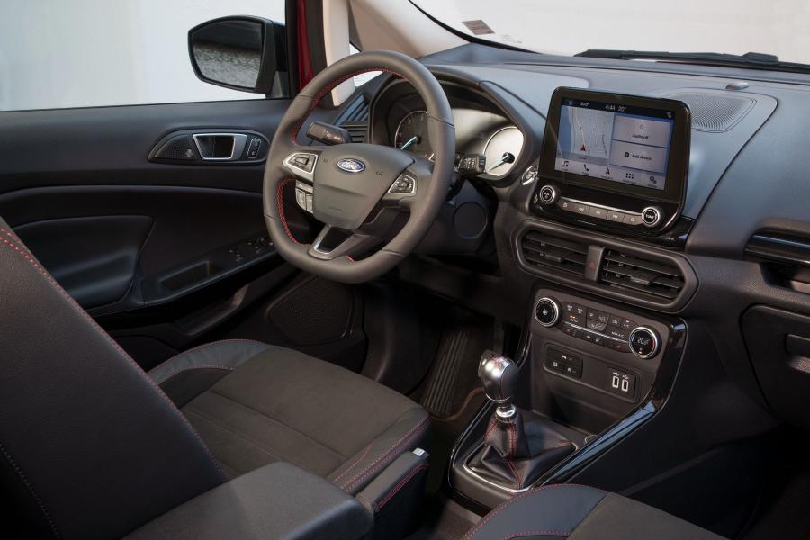 Интерьер Ford EcoSport ST-Line 2017 года  (WW) (фото 26 из 49)